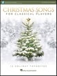 Christmas Songs for Classical Players Flute Book with Online Audio Access - recorded piano accomp on cover